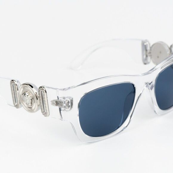 NEW Versace VE4479U 148/80 Crystal Blue Square Women Sunglasses main image 12